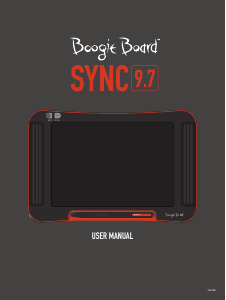 Manual Boogie Board Sync 9.7 Pen Tablet