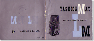 Handleiding Yashica MAT LM Camera