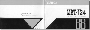 Handleiding Yashica MAT-124 66 Camera