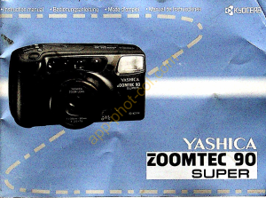 Manual de uso Yashica Zoomtec 90 Super Cámara