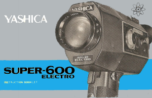 Manual Yashica Super-600 Electro Camcorder