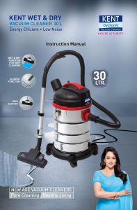 Manual Kent 16060 Wet & Dry Vacuum Cleaner