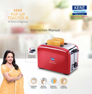 Manual Kent 16030 Pop-Up Toaster