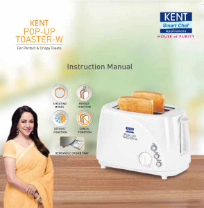 Manual Kent 16031 Pop-Up Toaster
