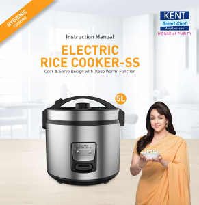 Manual Kent 16021 Rice Cooker