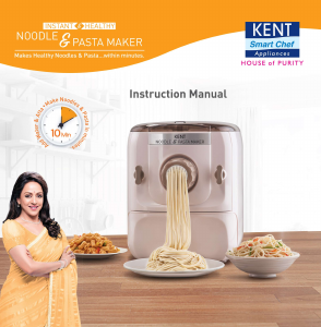 Manual Kent 16009 Pasta Machine