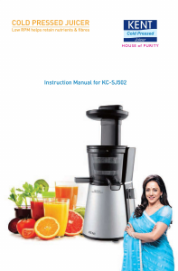 Manual Kent KC-SJ502 Juicer