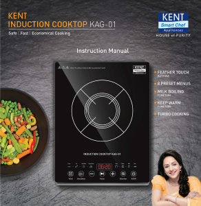 Handleiding Kent 16036 KAG-01 Kookplaat