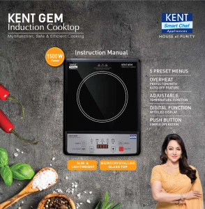 Manual Kent 16058 Gem Hob