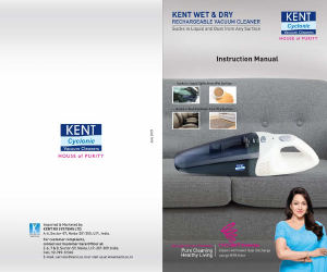 Manual Kent 16057 Wet & Dry Handheld Vacuum