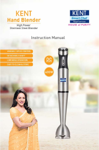 Manual Kent 16044 Hand Blender