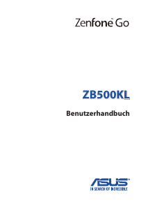 Bedienungsanleitung Asus ZB500KL ZenFone Go Handy