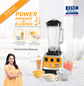 Handleiding Kent 16003 Power Blender