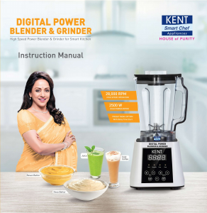 Handleiding Kent 16027 Digital Power Blender