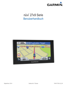 Bedienungsanleitung Garmin nuvi 2799LMT-D Navigation