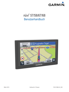 Bedienungsanleitung Garmin nuvi 68LMT Navigation