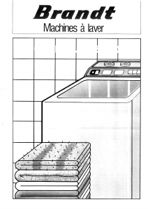 Mode d’emploi Brandt S7300N Lave-linge