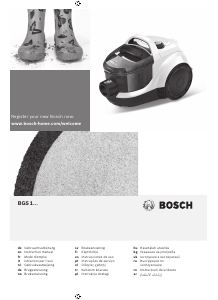 Manual Bosch BGC11700 Aspirator