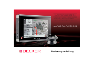 Bedienungsanleitung Becker Traffic Assist Pro Z 302 Navigation