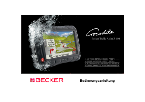 Bedienungsanleitung Becker Traffic Assist Z 100 Crocodile Navigation