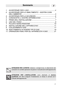 Manuale Smeg PV96-3 Piano cottura