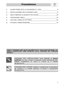 Manuale Smeg PV98 Piano cottura