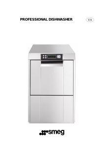 Manual Smeg CWG420SD Dishwasher