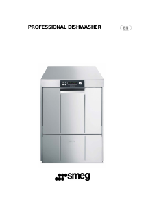 Manual Smeg CW501SDE Dishwasher