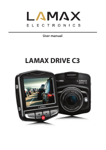 Manuál Lamax Drive C3 Akční kamera