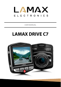 Vadovas Lamax Drive C7 Veiksmo kamera