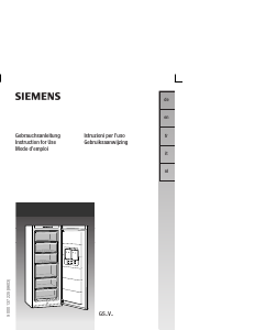 Bedienungsanleitung Bosch GSV34V64 Gefrierschrank