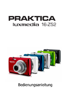 Bedienungsanleitung Praktica Luxmedia 16-Z52 Digitalkamera