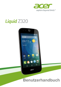 Bedienungsanleitung Acer Liquid Z320 Handy