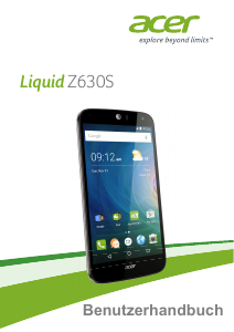 Bedienungsanleitung Acer Liquid Z630S Handy