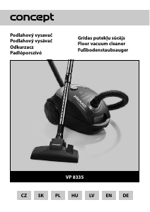 Manual Concept VP8335 Vacuum Cleaner