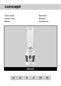 Manual Concept SM3350 Blender