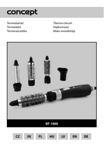 Bedienungsanleitung Concept KF1400 Lockenstab