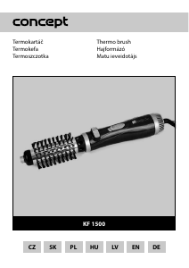 Használati útmutató Concept KF1500 Hajformázó