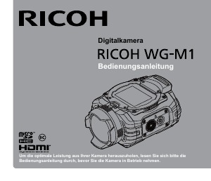 Bedienungsanleitung Ricoh WG-M1 Digitalkamera