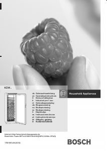 Bedienungsanleitung Bosch KDW40401 Kühlschrank