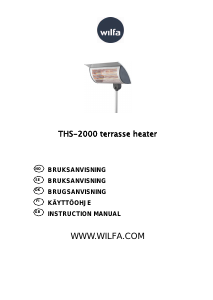 Handleiding Wilfa THS-2000 Sol S Terrasverwarmer