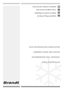 Brugsanvisning Brandt C2810 Køle-fryseskab
