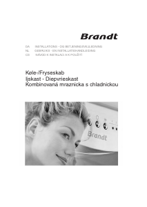 Manuál Brandt C3021Z Lednice s mrazákem