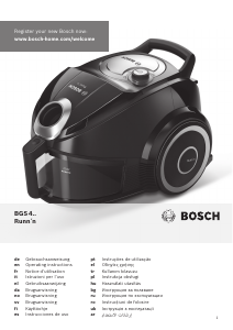 Mode d’emploi Bosch BGS42230 Runnn Aspirateur