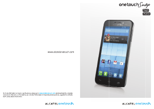 Handleiding Alcatel One Touch Snap Mobiele telefoon