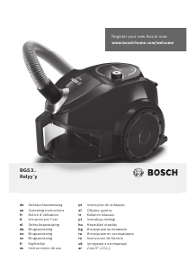 Bruksanvisning Bosch BGS3210A Relayyy Dammsugare