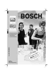 Manual Bosch SRS56A08GB Dishwasher
