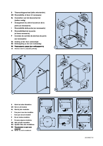 Manual Juno-Electrolux JRG94882 Fridge-Freezer