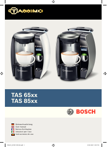 Bedienungsanleitung Bosch TAS65D15 Tassimo Kaffeemaschine