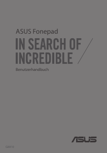 Bedienungsanleitung Asus ME560CG Fonepad Note 6 Handy